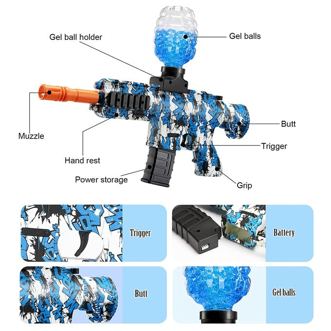Electric Gel Blaster Gun