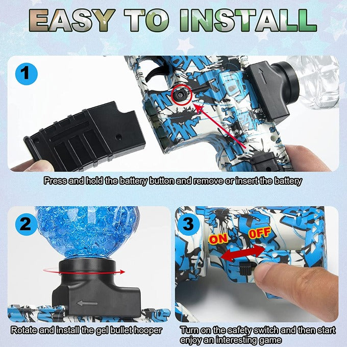 Electric Gel Blaster Gun